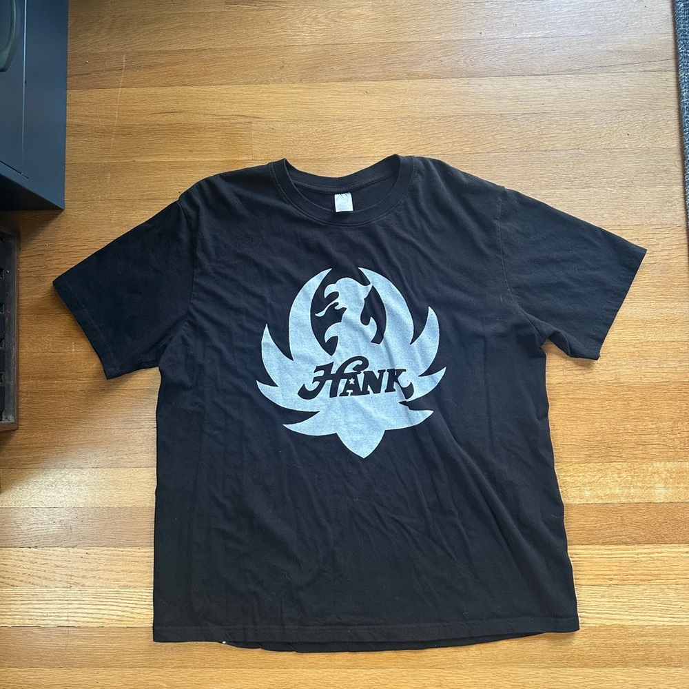 Black Hank Williams Graphic T-Shirt